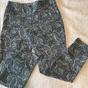 🏖️ Talbots Classic Paisley Jeans, Size 4